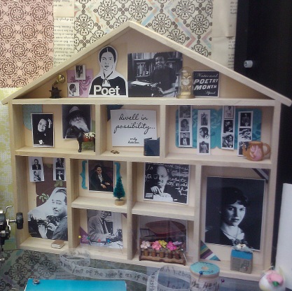 Poets' House Display for National Poetry Month